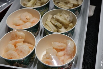 Asian Street Food in a Chinese Night Market