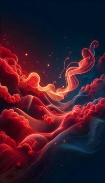 background with space