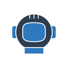 Space Helmet Icon Sign Symbol © MOHAMMEDANOWAR