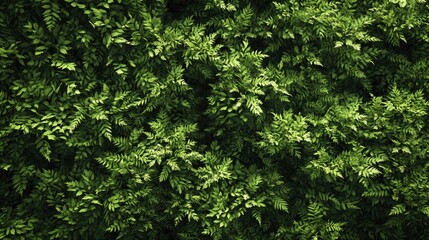 Lush green abstracts in natural serenity