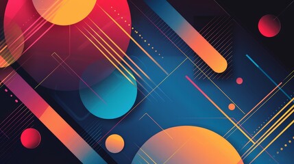 Obraz premium Describe the benefits of using vector graphics in banner design.