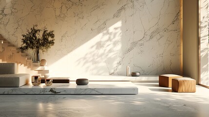White Carrara marble with delicate grey veins, backlit to create a glowing, ethereal effect, emphasizing its timeless and elegant details. --ar 16:9 --v 6.0 --s 250 --style raw