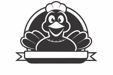 AThanksgiving Turkey Silhouette | Black Vector Design | Turkey Elements Vectordobe Illustrator Artwork