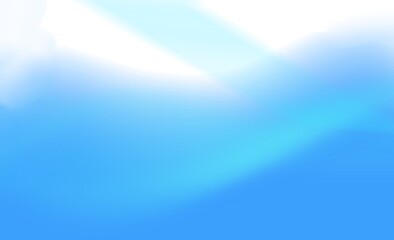 blue sky background, smooth blurry design 