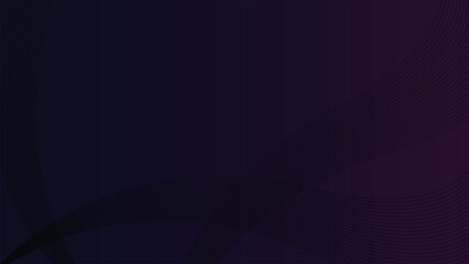 Flowing lines abstract wave background for futuristic technology concept black background