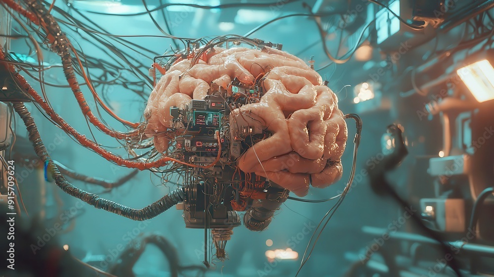 Poster cognitive fusion, a conceptual exploration of the integration between human intellect and advanced t