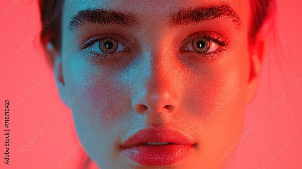 Poster facial recognition and biometric authentication, a vital security measure for safeguarding personal 