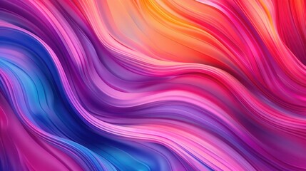 Smooth, flowing waves of color blending seamlessly