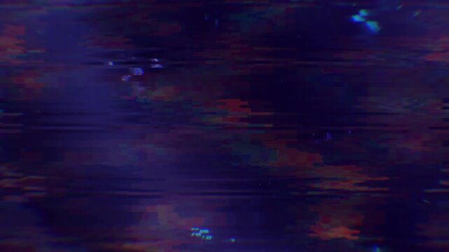 Screen Broken. TV Screen Noise. Video background, transition, effect for video and motion graphic	

