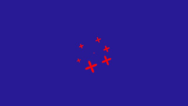 firework explosion red ster blsdt animation, motion ribbon, jyly bubble, transparent, star, flame, explosion background blue
