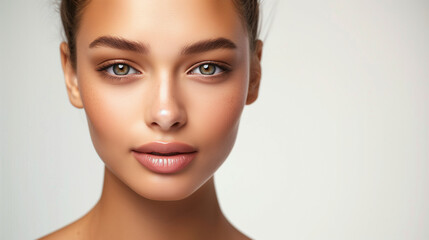 Obraz premium Model skincare portrait