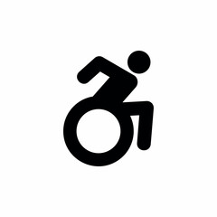 accessible person wheel chair icon