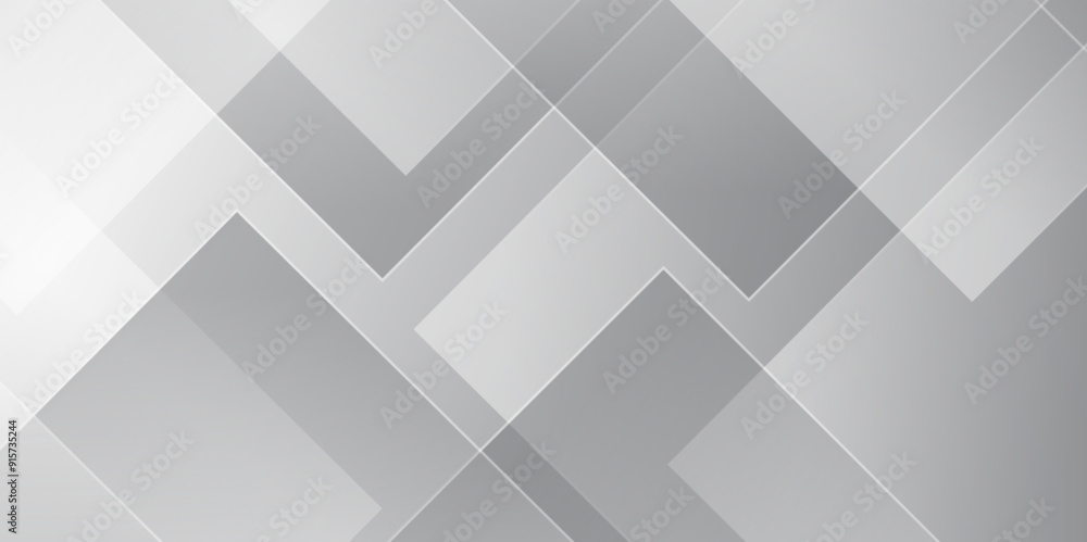 Poster abstract minimal geometric grey and white triangle background with stoke. abstract gradient color ba