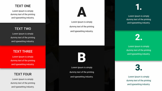 Sidebar Mini Text Blocks