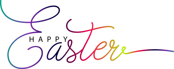 Happy Easter background, card, poster. Vector, Happy Easter , gradient Happy Easter 