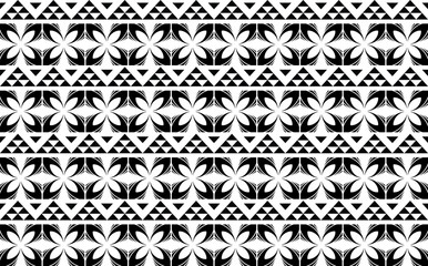 Polynesian tattoo tribal pattern background design. Samoan pattern decoration wallpaper.