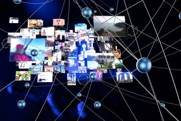 streaming data picture video material