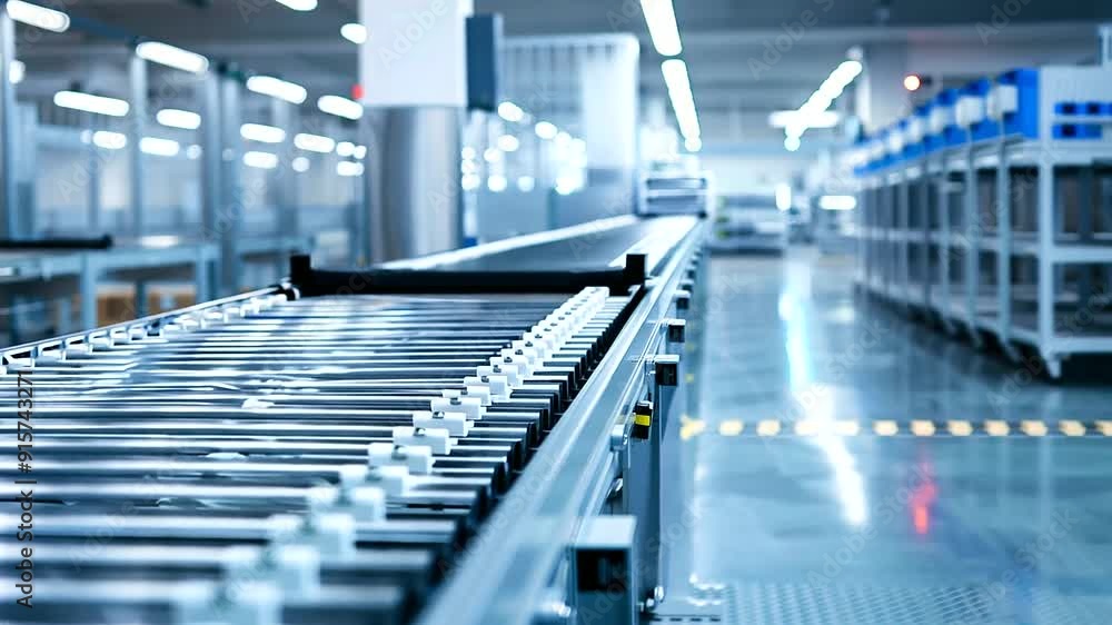 Poster automated conveyor systems in a modern distribution center