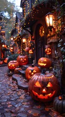 Castle place for Halloween party, All kinds of party supplies Halloween, Happy Halloween