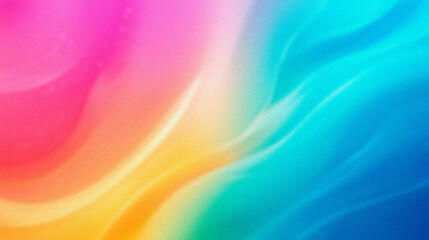 Fototapeta premium Abstract gradient background blending pink, purple, and peach tones, ideal for modern designs, digital art, or creative projects. With noise. 