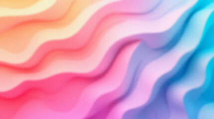 Abstract gradient background blending pink, purple, and peach tones, ideal for modern designs, digital art, or creative projects. With noise.
