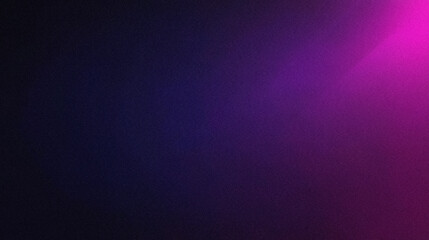 Fototapeta premium Abstract background featuring a smooth gradient of purple and pink tones with soft lighting effects, perfect for modern designs or digital art. With noise.