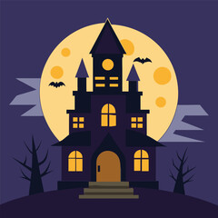 Happy Halloween Orange Background