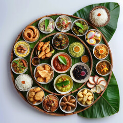 south indian foods for onam festival.