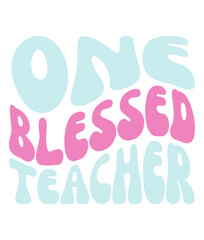 Retro, Teacher ,  Craft Design. T-shirt Design. Illustration