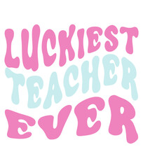 Retro, Teacher ,  Craft Design. T-shirt Design. Illustration