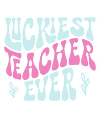 Retro, Teacher ,  Craft Design. T-shirt Design. Illustration
