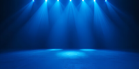 Studio Blue Background