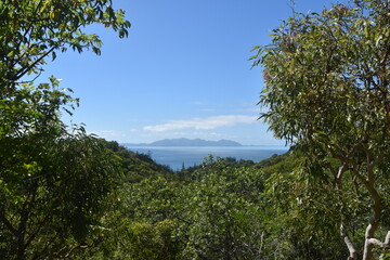 Sailing around the picture perfect Whitsunday Islands in Queensland, Australia