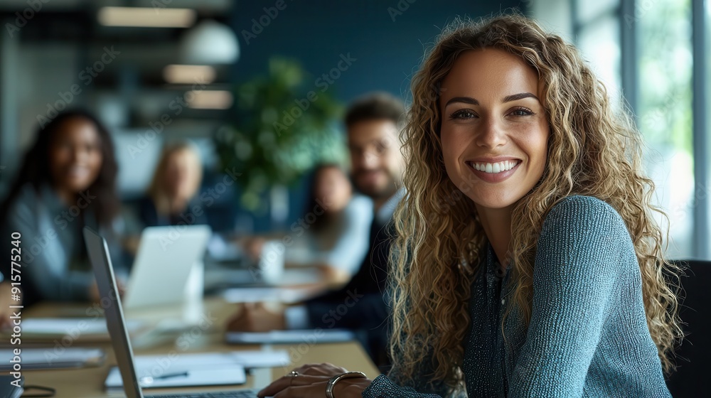 Aufkleber diverse remote team using virtual collaboration tools