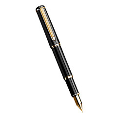 Vector Fountain writing pen for contract signing on a isolated white background (9)