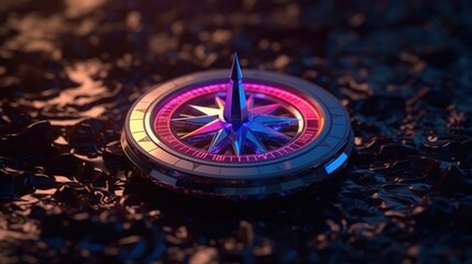 Futuristic Compass