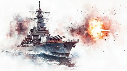 Aqueous Arsenal Ablaze in Action