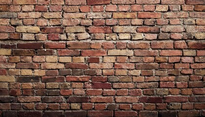 Obraz premium Older wall background with stained worn bricks