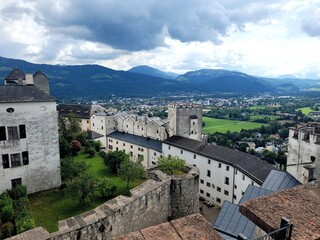 Overlooking Salzburg: A Serene View from Hohensalzburg Fortress