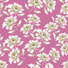 floral seamless pattern