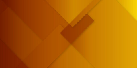 Abstract luxury golden banner background. Modern and creative design with different size boxes on the multicolor background. transparent material in 3d triangle and squares shapes design.