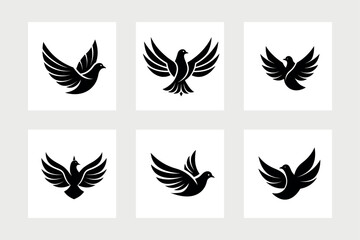 Bird dove icon vector illustration.