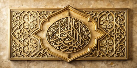Arabic Islamic calligraphy ornament hanging on the wall , arabic, islamic, calligraphy, ornament, wall, decoration, muslim