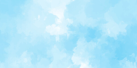 gradient light white sky background with fluffy clouds .Nature landscape in environment day horizon skyline view .cloudy in sunshine calm bright winter air background .