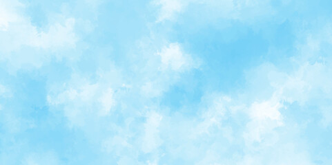 gradient light white sky background with fluffy clouds .Nature landscape in environment day horizon skyline view .cloudy in sunshine calm bright winter air background .