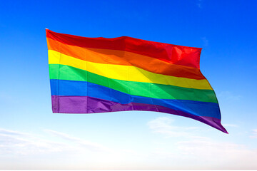 Rainbow flag a symbol