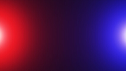 Flashing lights, red and blue.  ambulance and police beacons.