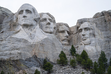 Obraz premium Mount Rushmore National Monument in South Dakota