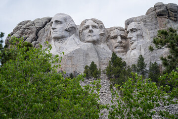 Mount Rushmore National Monument in South Dakota