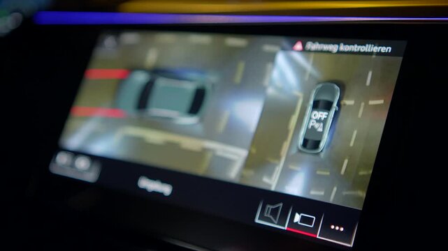 The Advanced Vehicle Navigation System Display enhances driving with cuttingedge technology